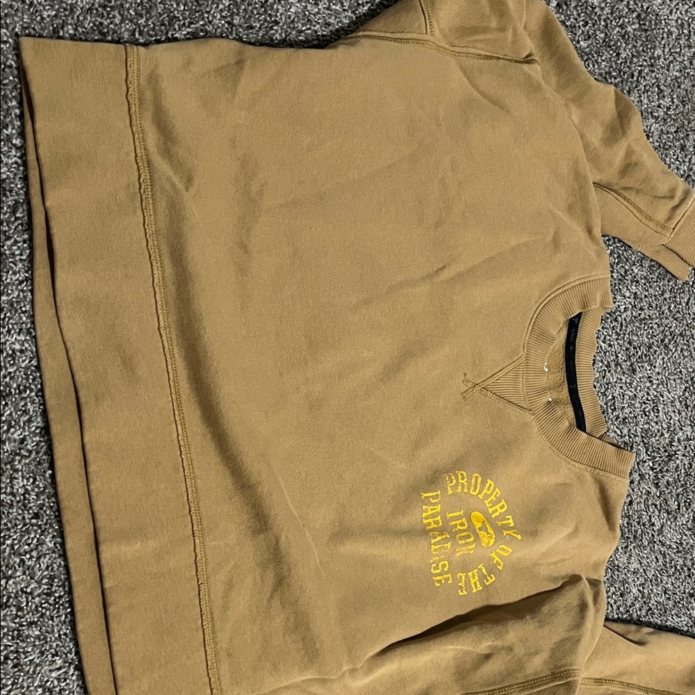 Women’s under armor project rock cropped sweatshirt